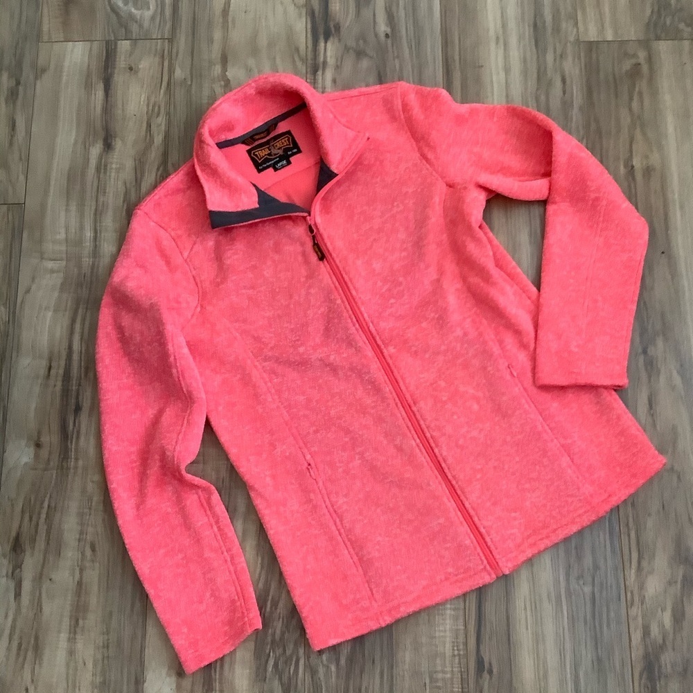 NWOT TrailCrest Front Zip Sweater Fleece Jacket